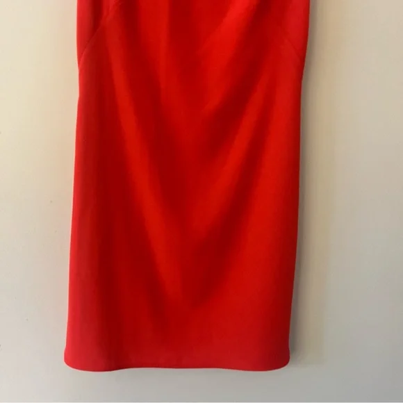 Ted Baker London Red Embellished Sleeveless Fitted Reevah Dress TB Size 1 (US 4) - Picture 3 of 14